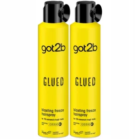   GOT2B ZA PROFESIONALNO UPORABO SCHWARZKOPF SUPERMOCAN PRITRJEVALNI SPRAY ZA LASE 2x300ML