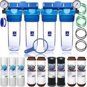 Vodni filter za celo hišo Aquafilter AF-4-FE 4 l