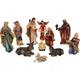 Božične figure za jaslice, set 11 kosov, 15 cm