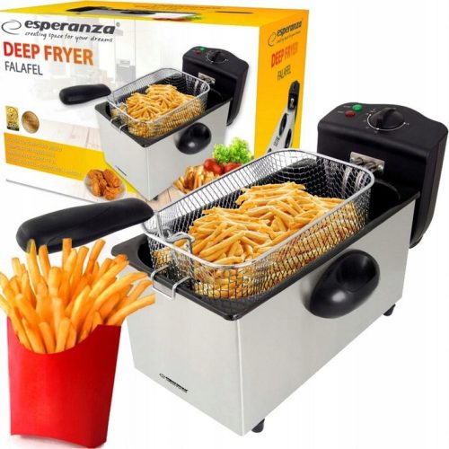 Esperanza Močna Električna Fritovka 3L 2000 W