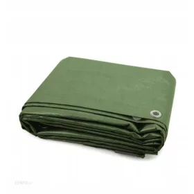   Zelena Ponjava 4x4m 110g/m2, Vodoodporna in Odporna na Dejavnike