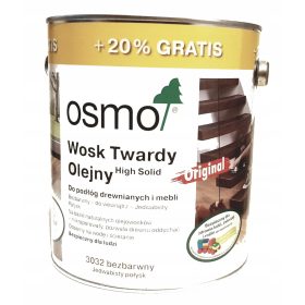 Osmo Trdi Vosek Silky Gloss 3032 3 L