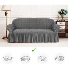  Prevleka za stol BS, siva