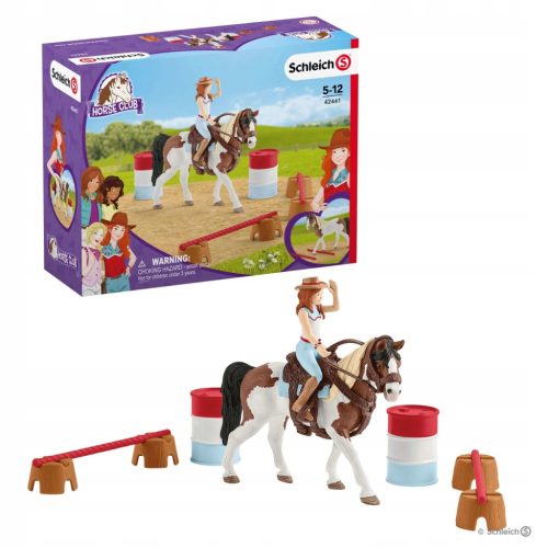 Hannah Western Riding Set Schleich 42441
