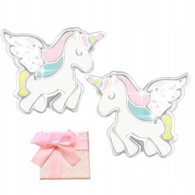 Uhani samoroga iz srebra 925 za dekleta