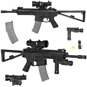   Optimized Name: Zračna puška za mehke kroglice s snajperskim daljnogledom in laserskim merilnikom

Optimized Description: 
Velika zračna puška za mehke kroglice predstavlja odlično izbiro za ljubitelj