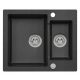 Zlewozmywak Moderne Annie 80 Granit v barvi Deep Black