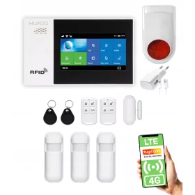  Slovenian name: Brezžični alarmni sistem Huxgo HXA007 4G LTE WiFi PL

SEO-optimized description: Brezžični alarmni sistem Huxgo HXA007 je vrhunski set, ki vključuje napreden modul GSM 4G LTE za zanesl