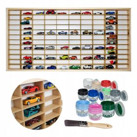 Stojalo za avtomobilčke Hot Wheels + avtomobili/vzmetenje