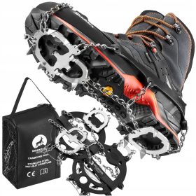   Račke za planinske čevlje Mountain Goat Premium L 41-43 črna