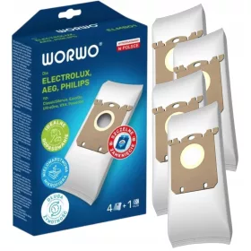    Sintetične vrečke za sesalnik Worwo ELMB01K, 4 kosi Electrolux