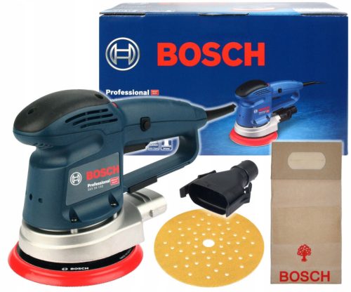 Slovenian Name: Bosch Profesionalni Ekscentrični Brusilnik 340 W GEX 34-150

SEO-Optimized Description: 
Bosch Profesionalni ekscentrični brusilnik moči 340 W GEX 34-150 je idealen pripomoček za hitro