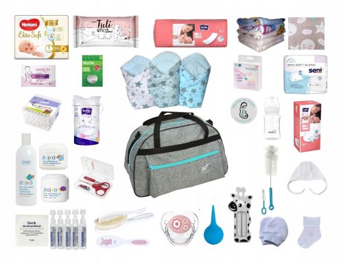 Baby Essentials Set for Newborns and Mothers in Hospital + Cone