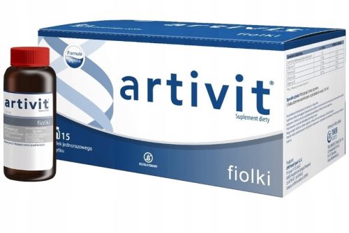 Artivit Kolagen: Pomoč za Sklepe in Kožo z 15 fiolekami po 30 ml