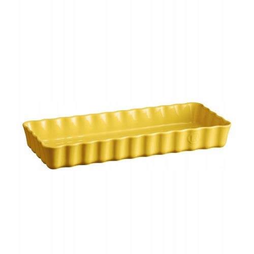 EMILE HENRY Prostokotni pekač za torte 36x15 cm rumen