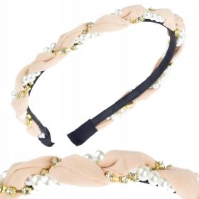  Bež in rjav trak za lase