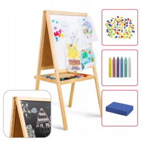   Tabla za otroke KIDSboards, magnetna, suha brisanje, dvostranska, 120 cm