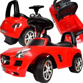 Kinder Safe Ride-On Mercedes SLS AMG 3v1 Rdeča