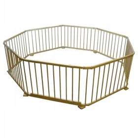   Varovalna ograja za otroke Drewnolandex 191 x 191 x 68 cm rjava