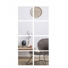  BD art stensko ogledalo kvadratno 300 x 300 mm