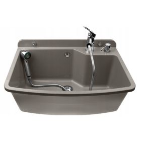 ZELVO MAXIMUS z baterijo in dozirnikom, granitno siva