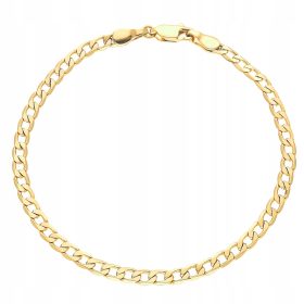 Zlata črnjena kirurška jeklena zapestnica