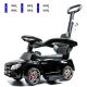 Nelik Mercedes 639 3-v-1 push ride, črn