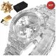 Srebrna ženska ura s Swarovski kristali 925 - Popolno darilo za ženske