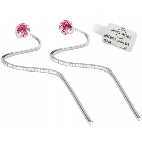  SREBRNI UHANI Drag. CIRKONIJA