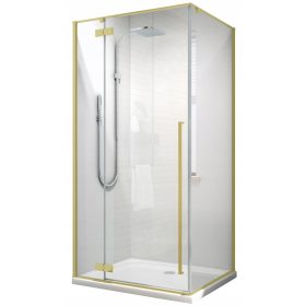 Tuš kabina Zlato AXON 90x90 cm z odpiranjem vrat