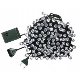   Božične lučke LED 100 svetilk za zunanjo uporabo 6 m - Bela svetloba