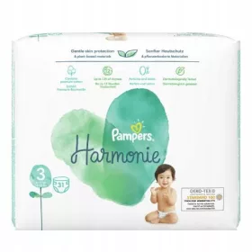 PAMPERS Harmonija plenice velikost 3 6-10kg 31 kosov