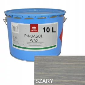   Tikkurila Impregnacijska Barva za Les Pinjasol Wax s čebeljim voskom 10l Siva
