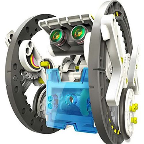 Veliki konstrukcijski komplet solarni robot za otroke