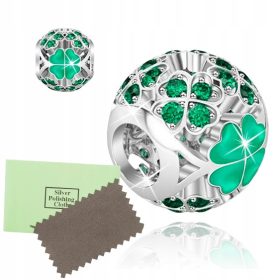 CHARMS OBESEK SRČKI DETELJICA BEADS PERLA