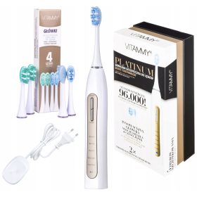   VITAMMY Platinum sonična električna zobna ščetka z 96000R/MIN 6 konicami