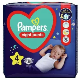  Pieluchomajtki Pampers Nočne Hlače Velikost 4 9-15 kg 25 kosov