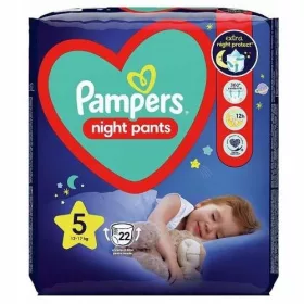 Plenice Pampers Nočne Hlače Velikost 5 22 kos.