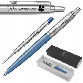   Kemični svinčnik Parker Jotter Storm Blue + GRATIS drugi wkład