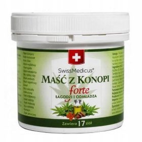 Herbamedicus Slovenija Močno konopljino mazilo 125 ml