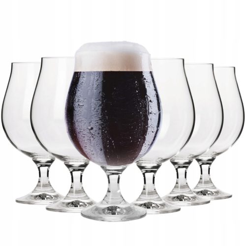 Kozarci za temno pivo Elite KROSNO 500 ml 6 kosov