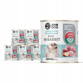 John Pes Dobra Oblika junior hrana za kunce 6x800g