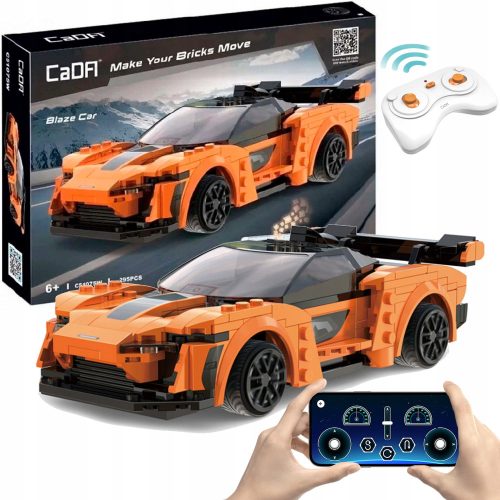 Kocke za premikanje vozil CaDA C51075W Blaze Car Dual Mode - 295 kosov
