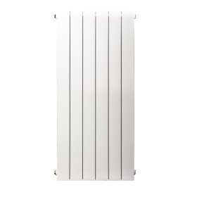   Aluminijasti radiator Faral 1028 W bel 480 x 880 x 95 mm - stranski priključek