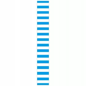  PVC etikete za božično drevo 25x220mm 250 kosov ČRTASTE