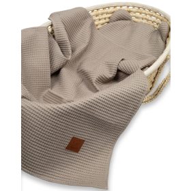 Infantilo odeja 75 x 100cm v odtenkih rjave in bež barve