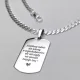 SREBRNA VERIŽICA ARMOR DOG TAG Z GRAVIRANJEM