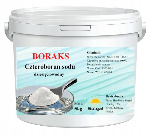 Boraks za odstranjevanje mravelj, os in pajkov Solgal 5,2 kg