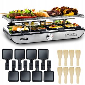 Električni žar Raclette YOER 1400W - Grill za 8 oseb