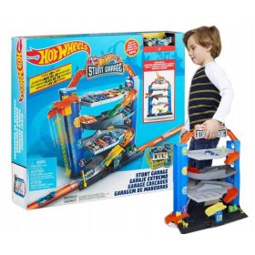 Hot Wheels City Stunt Garage z dvigalom GNL70
